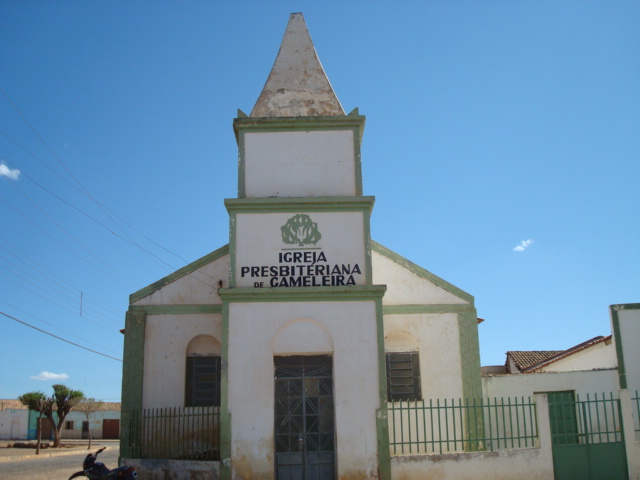 Foto Histórica do Antigo Templo da 1ª Igreja Presbiteriana em Gameleira