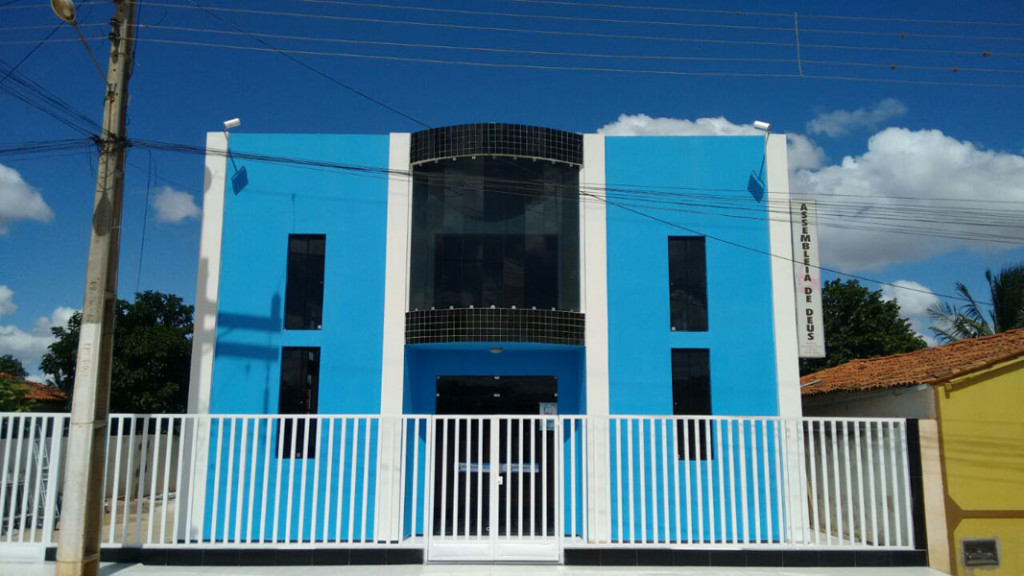 Templo da Igreja Assembleia de Deus em Umburana do Querê